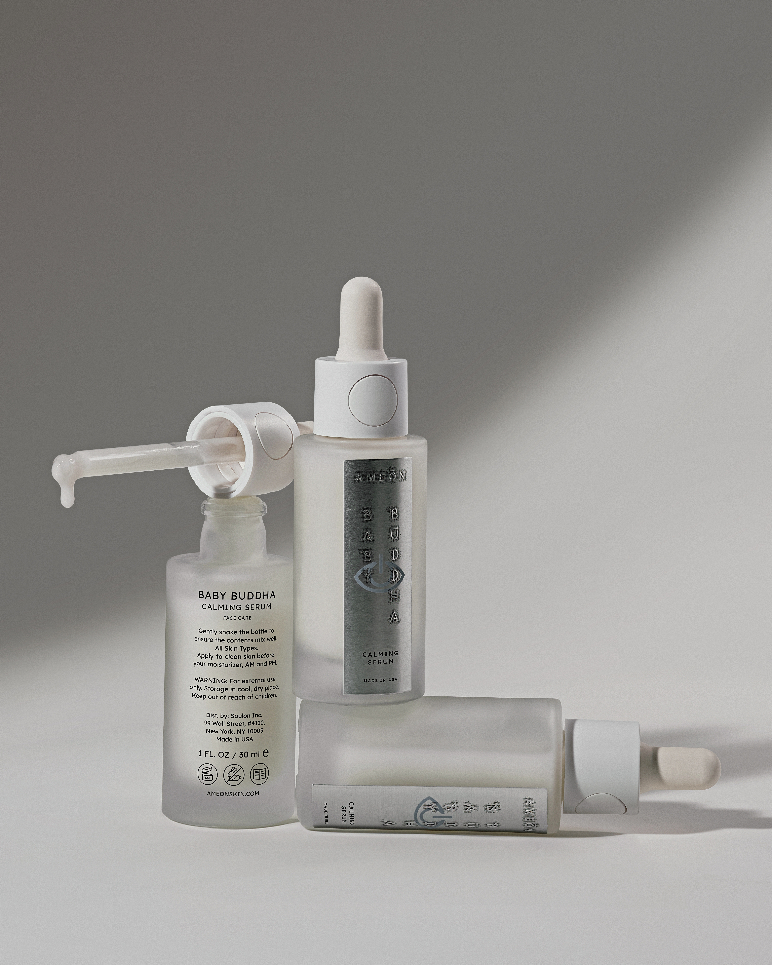 Baby Buddha Calming Serum trio